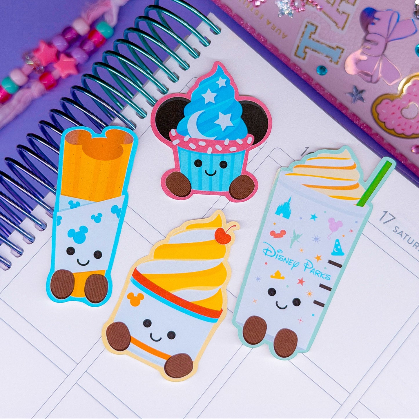 Journaling Paper Sticker - Jelly Friends (SNACKS)