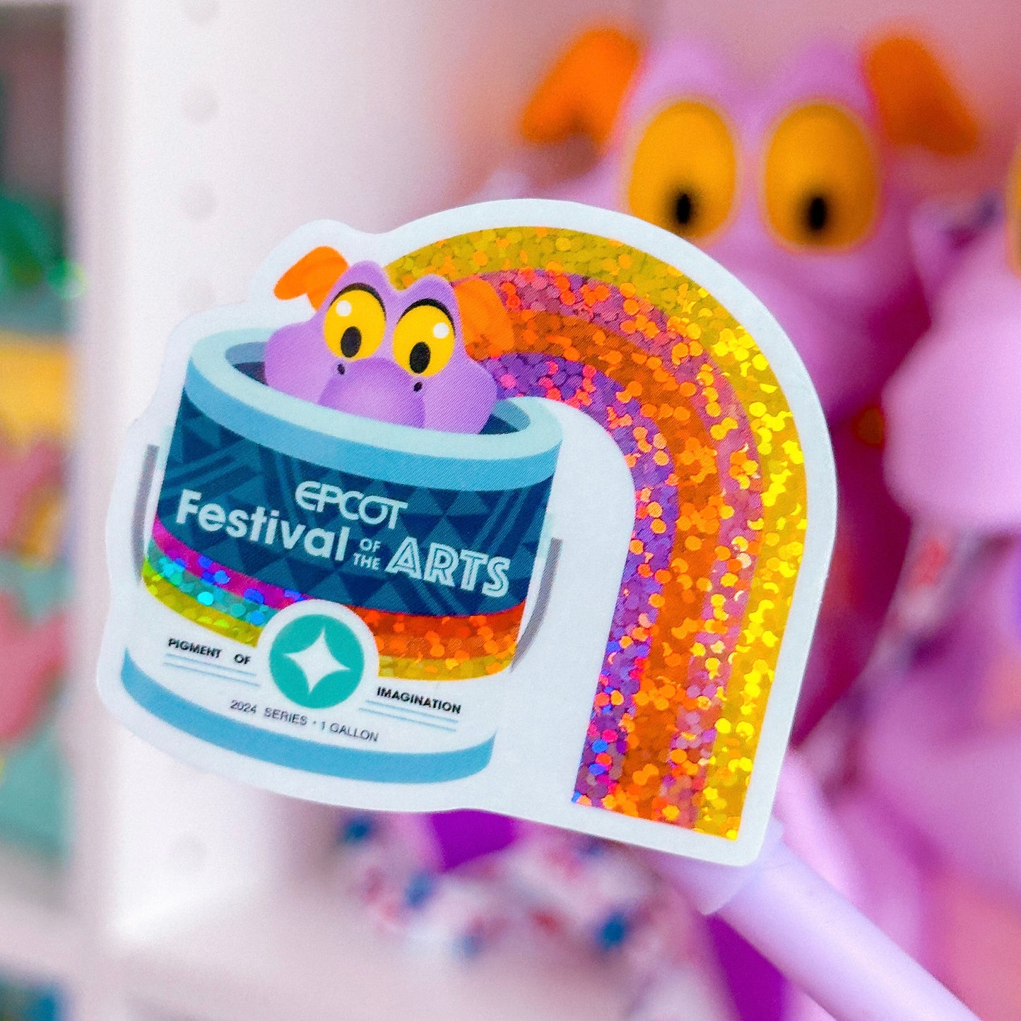 Waterproof Sticker - Figment Paint Can