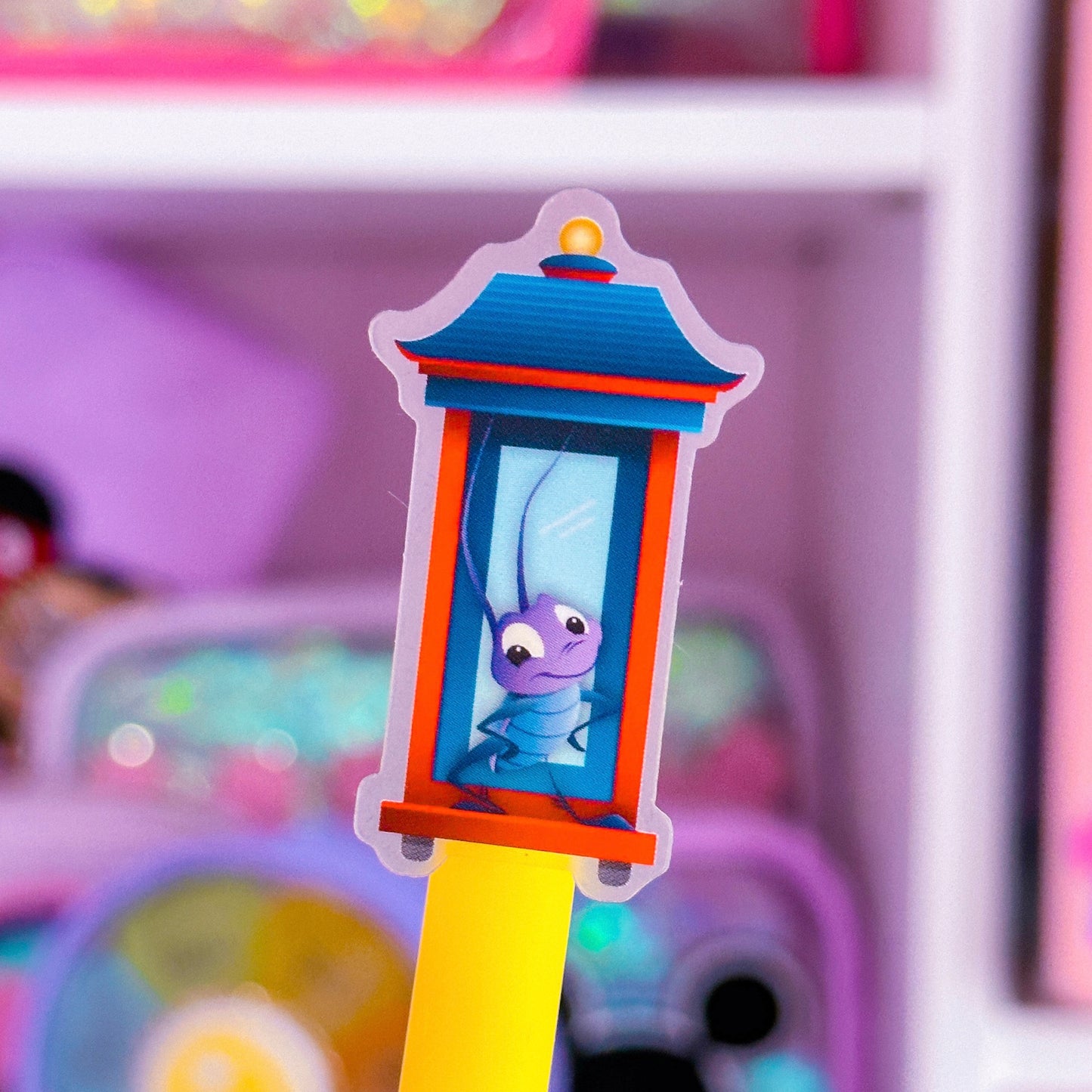 Waterproof Sticker - (Mulan) Lucky Cricket