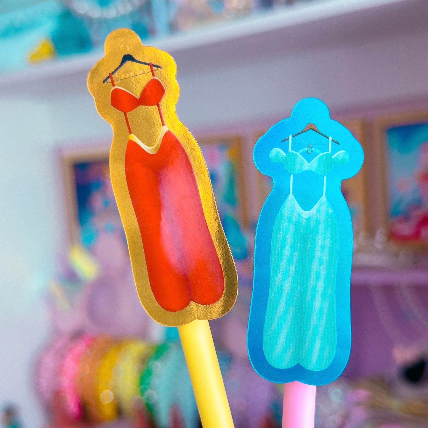 Waterproof Sticker - (Jasmine) Outfit