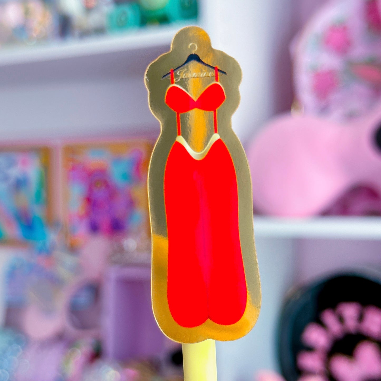 Waterproof Sticker - (Jasmine) Outfit