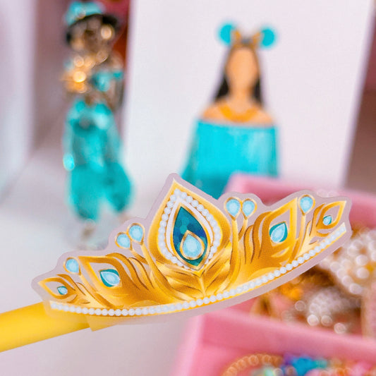 Waterproof Sticker - (Jasmine) Princes Crown