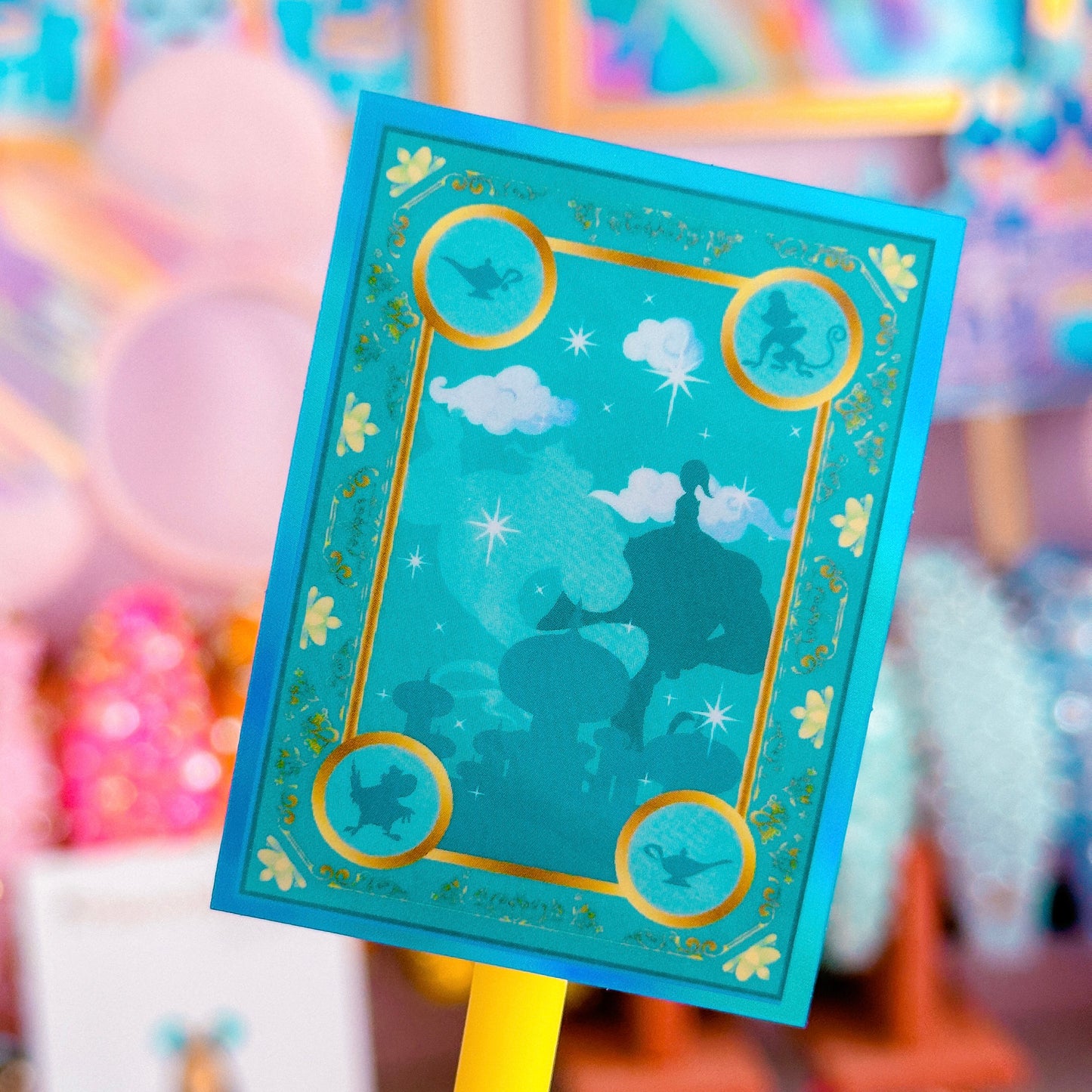 Waterproof Sticker - (Jasmine) Book Cover
