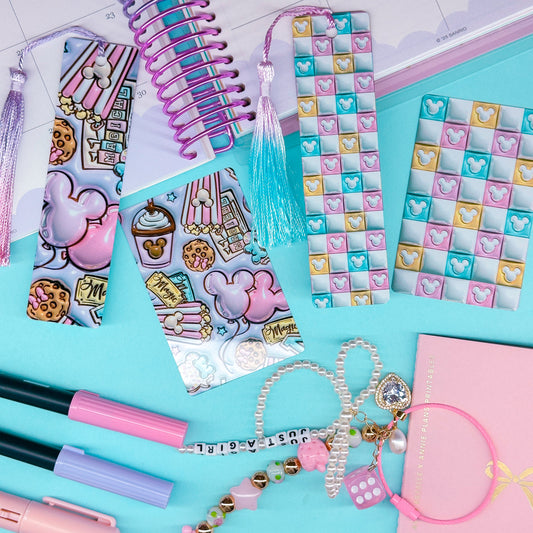 Metal Bookmark & Washi Card - 3D Magic