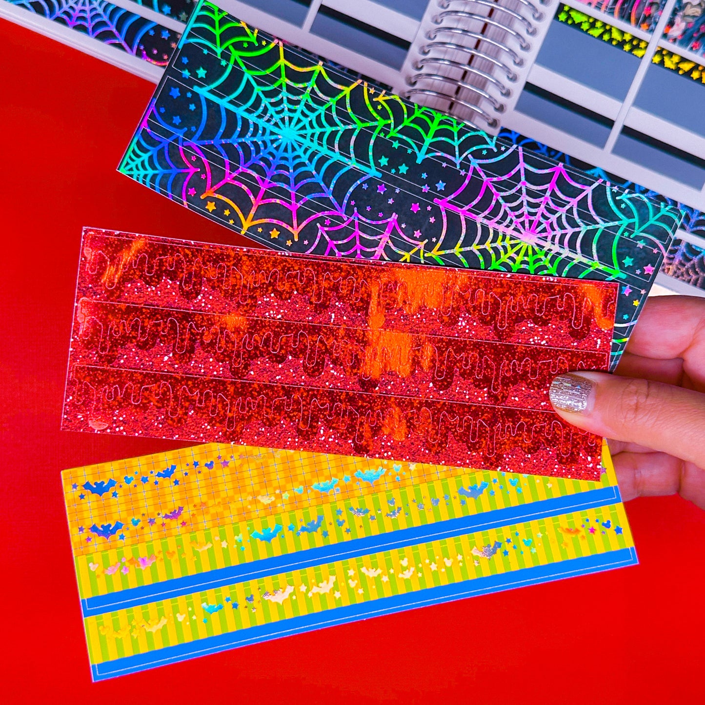 Foiled Washi Strip Stickers - Halloween