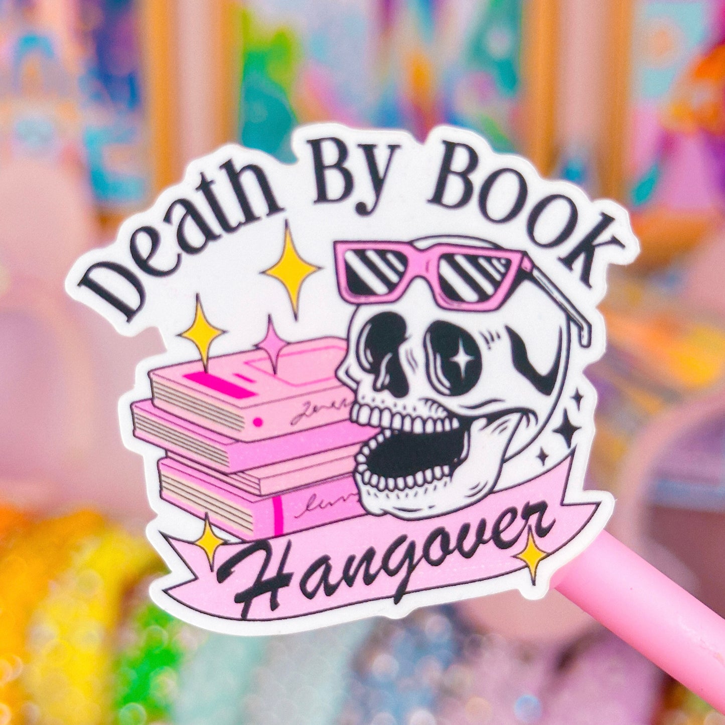Waterproof Sticker - Book Hangover