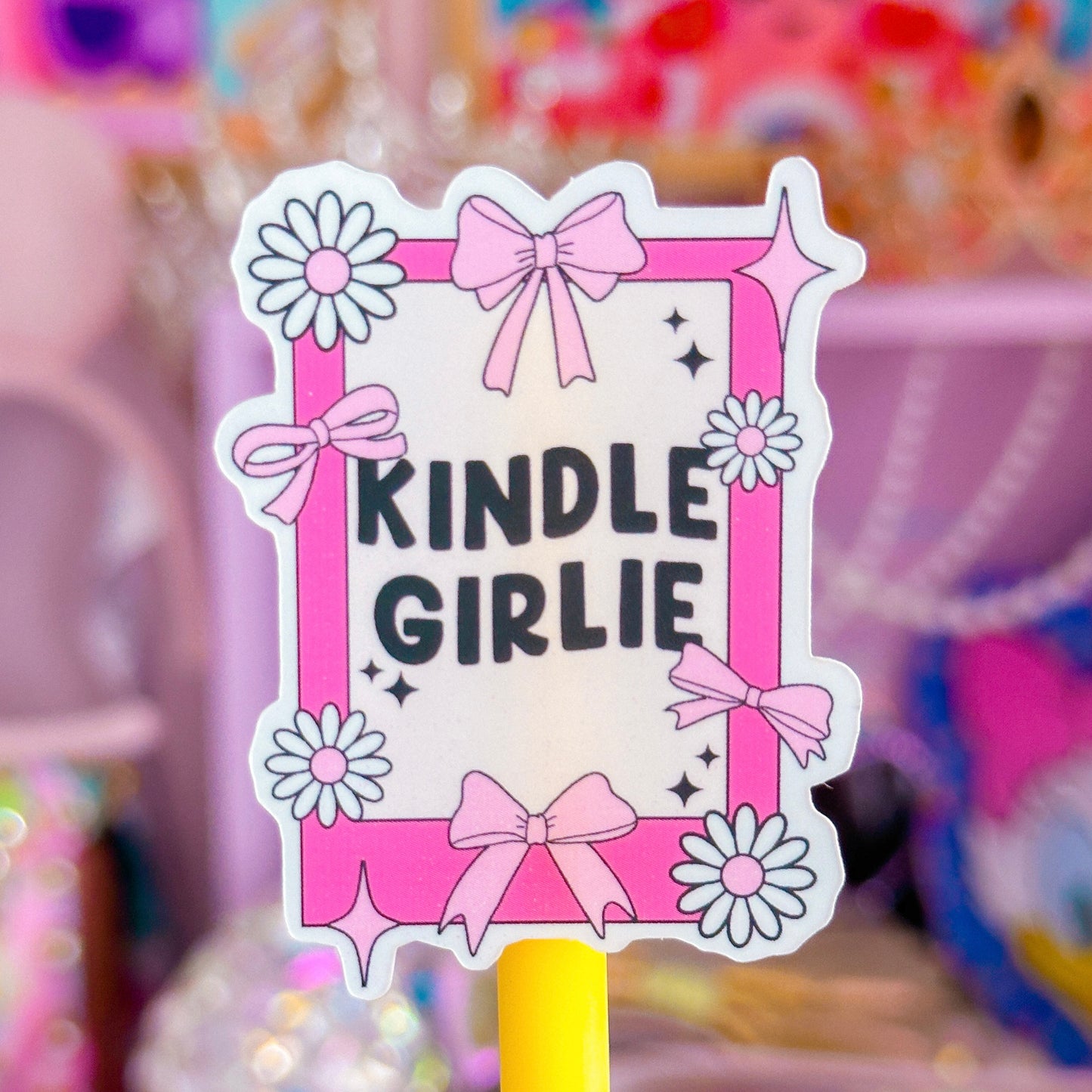 Waterproof Sticker - Kindle Girlie