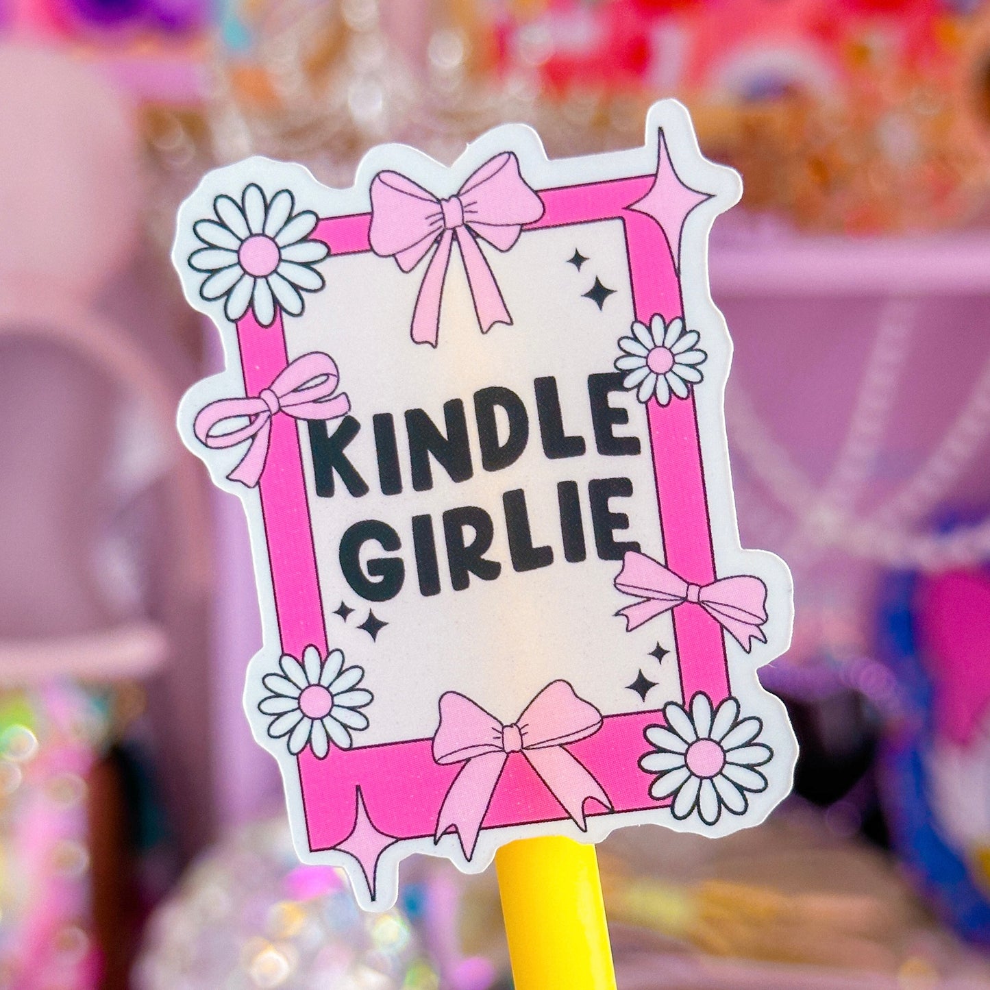 Waterproof Sticker - Kindle Girlie