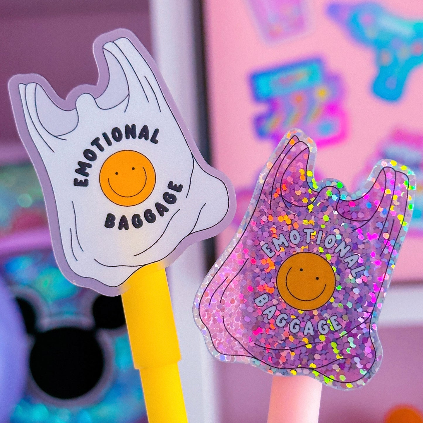 Waterproof Sticker - Emotional Baggage