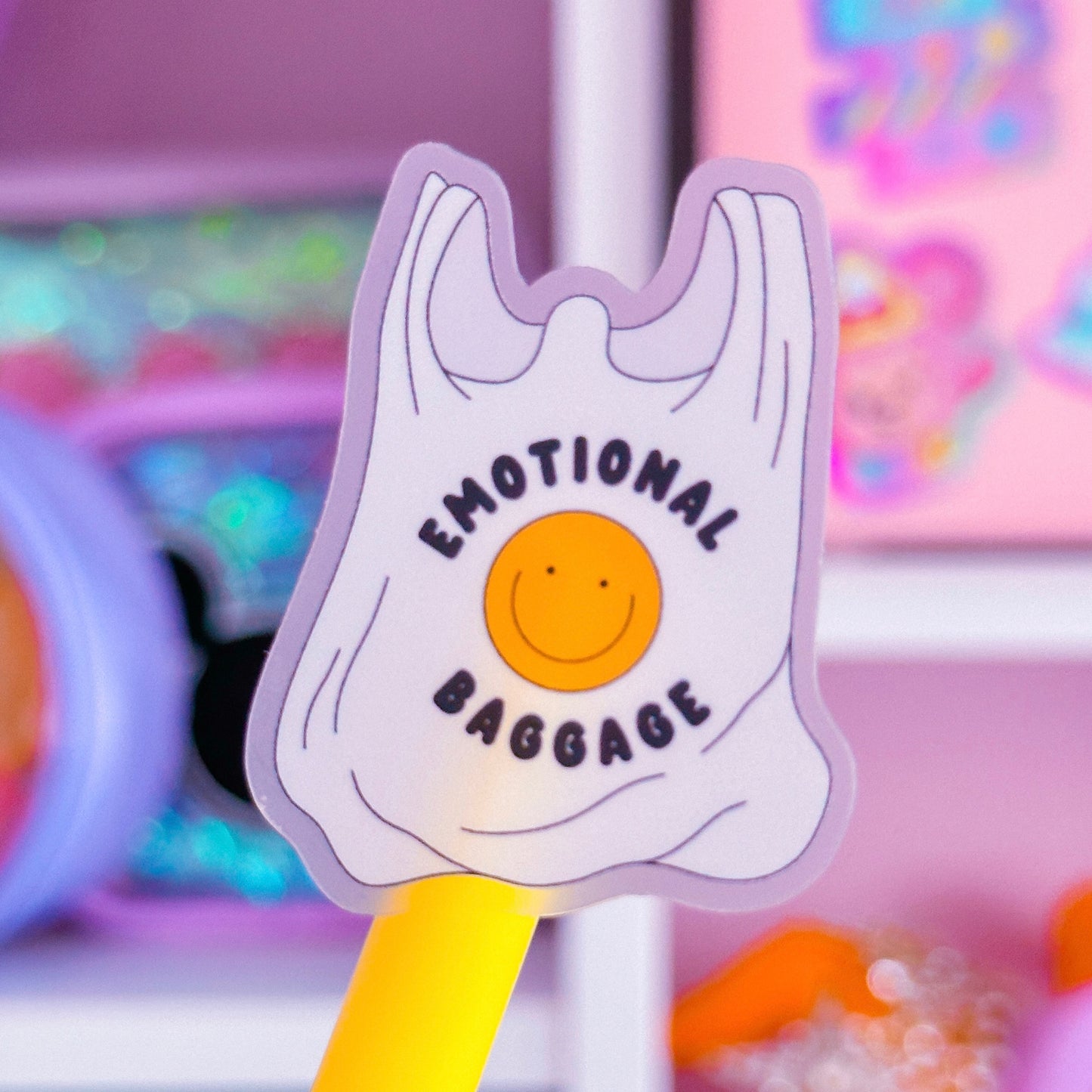 Waterproof Sticker - Emotional Baggage