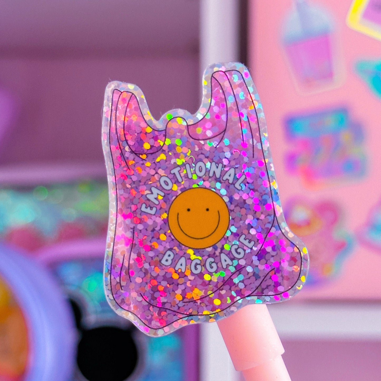 Waterproof Sticker - Emotional Baggage