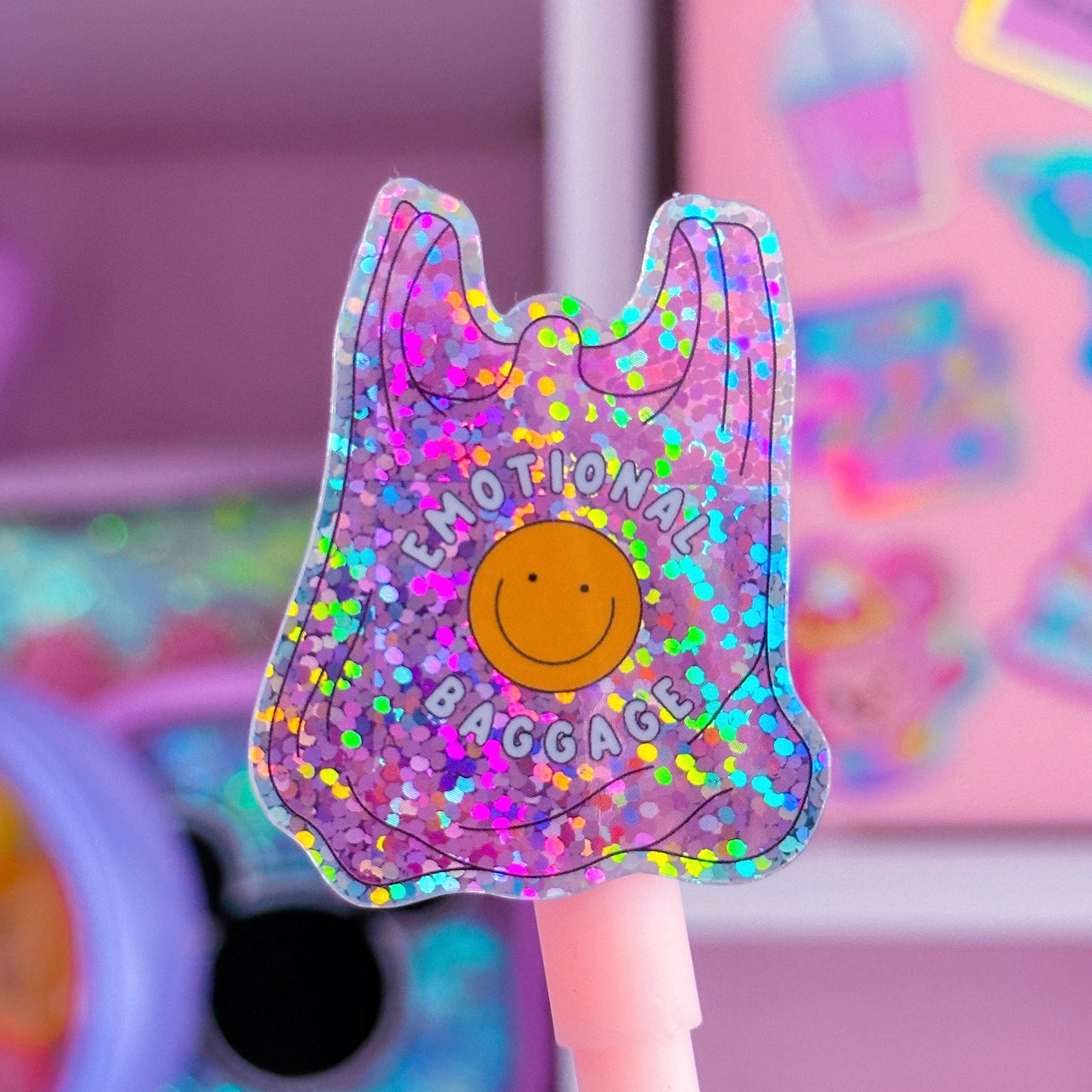 Waterproof Sticker - Emotional Baggage