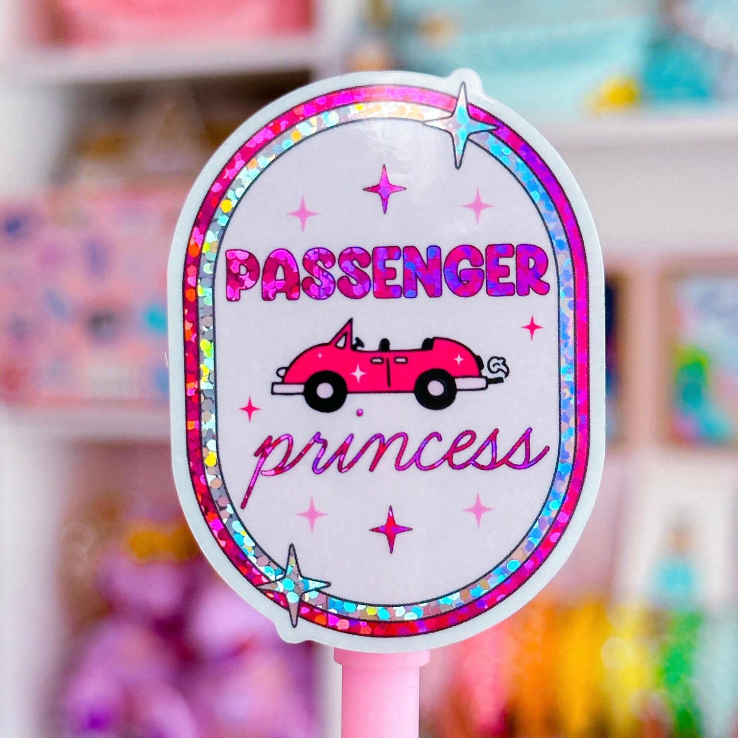 Waterproof Sticker - Passenger Princess