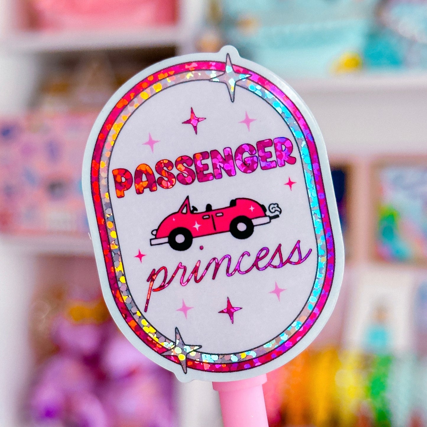 Waterproof Sticker - Passenger Princess