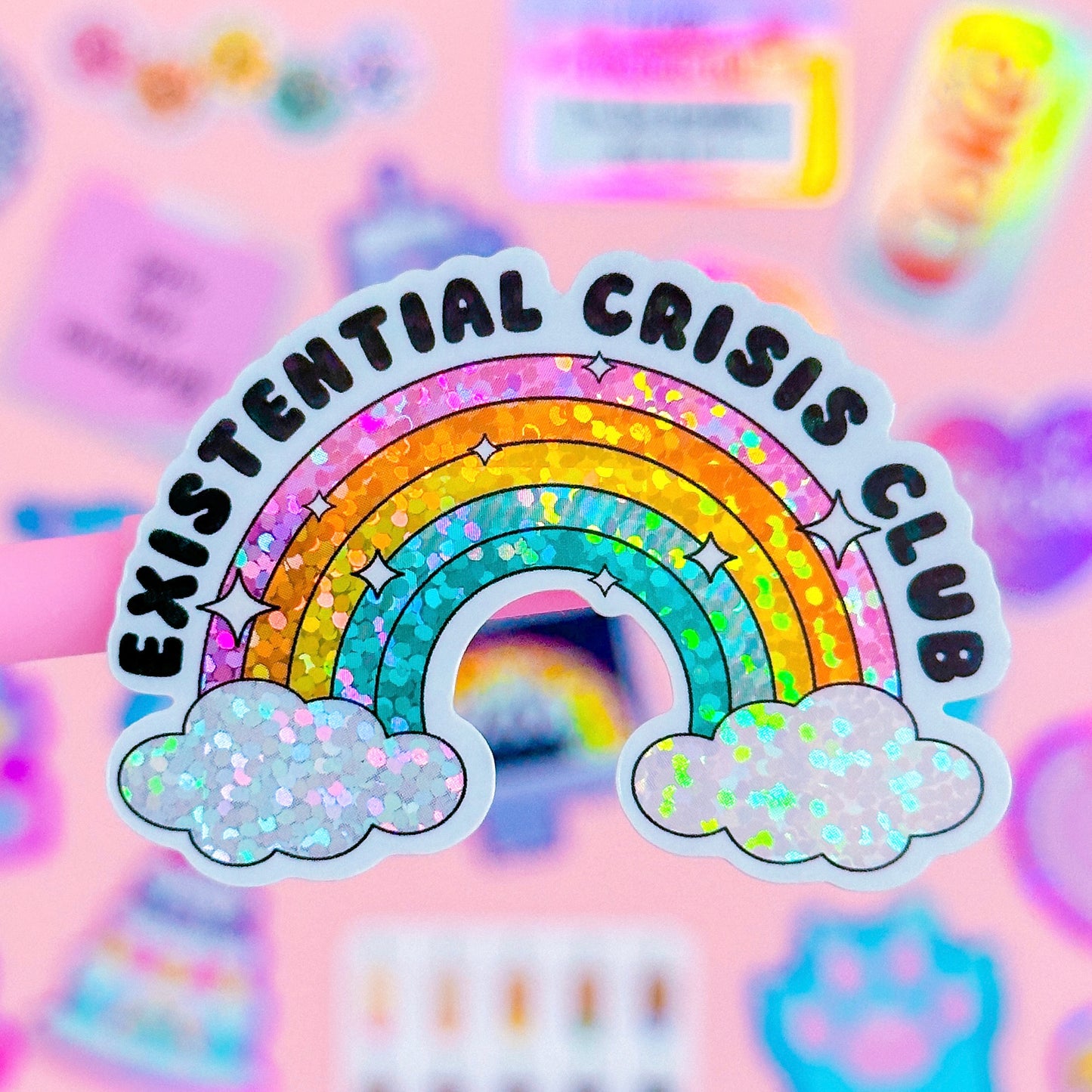 Waterproof Sticker - Existential Crisis Club