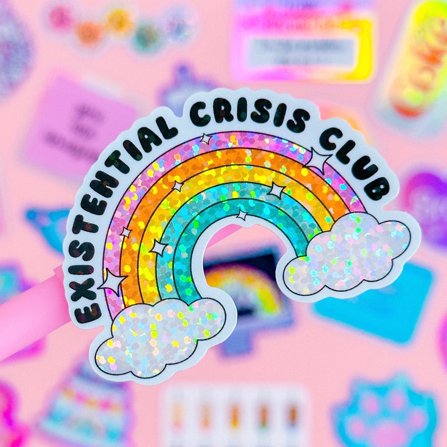 Waterproof Sticker - Existential Crisis Club