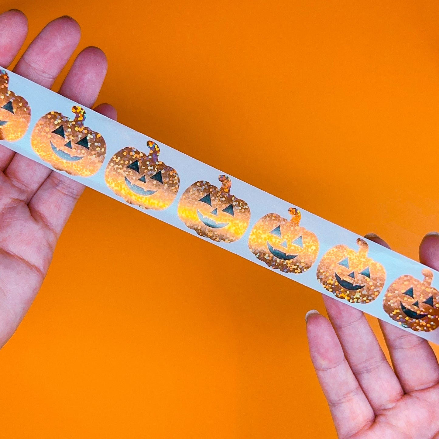 Halloween Journaling Paper Sticker - Sticker Roll Sheets (4" to 6" each)