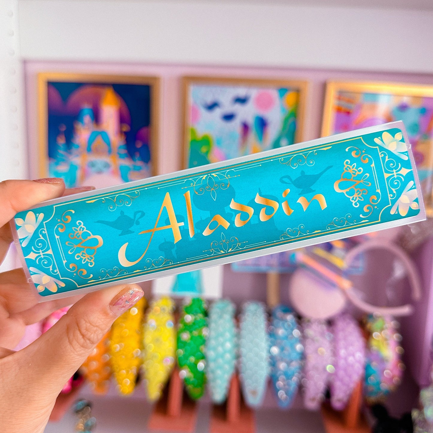 4x6 Sticker / Photo Album - Storybook Cover (Jasmine)