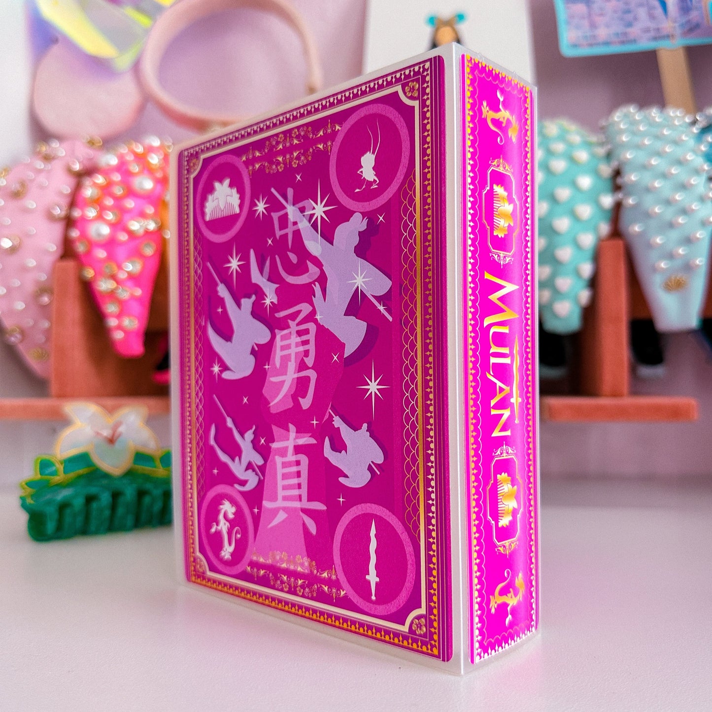 4x6 Sticker / Photo Album - Storybook Cover (Mulan)