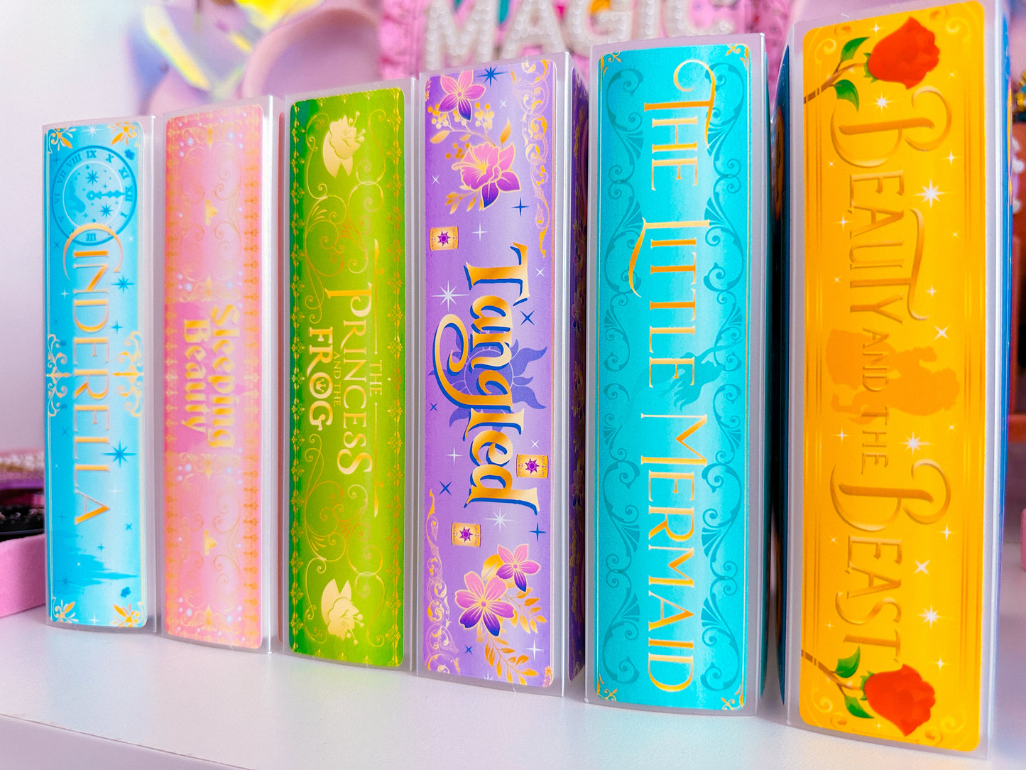 4x6 Sticker / Photo Album - Storybook Cover (Belle)