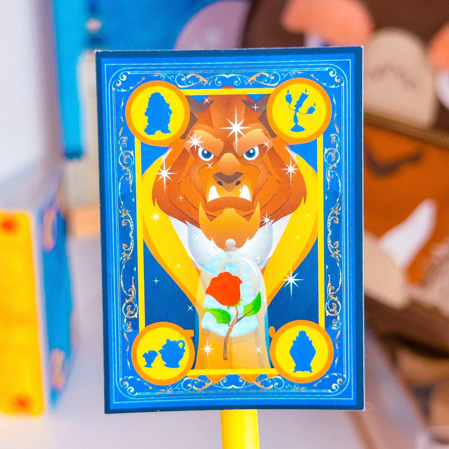 Waterproof Sticker - (Belle) Alternate Book Cover