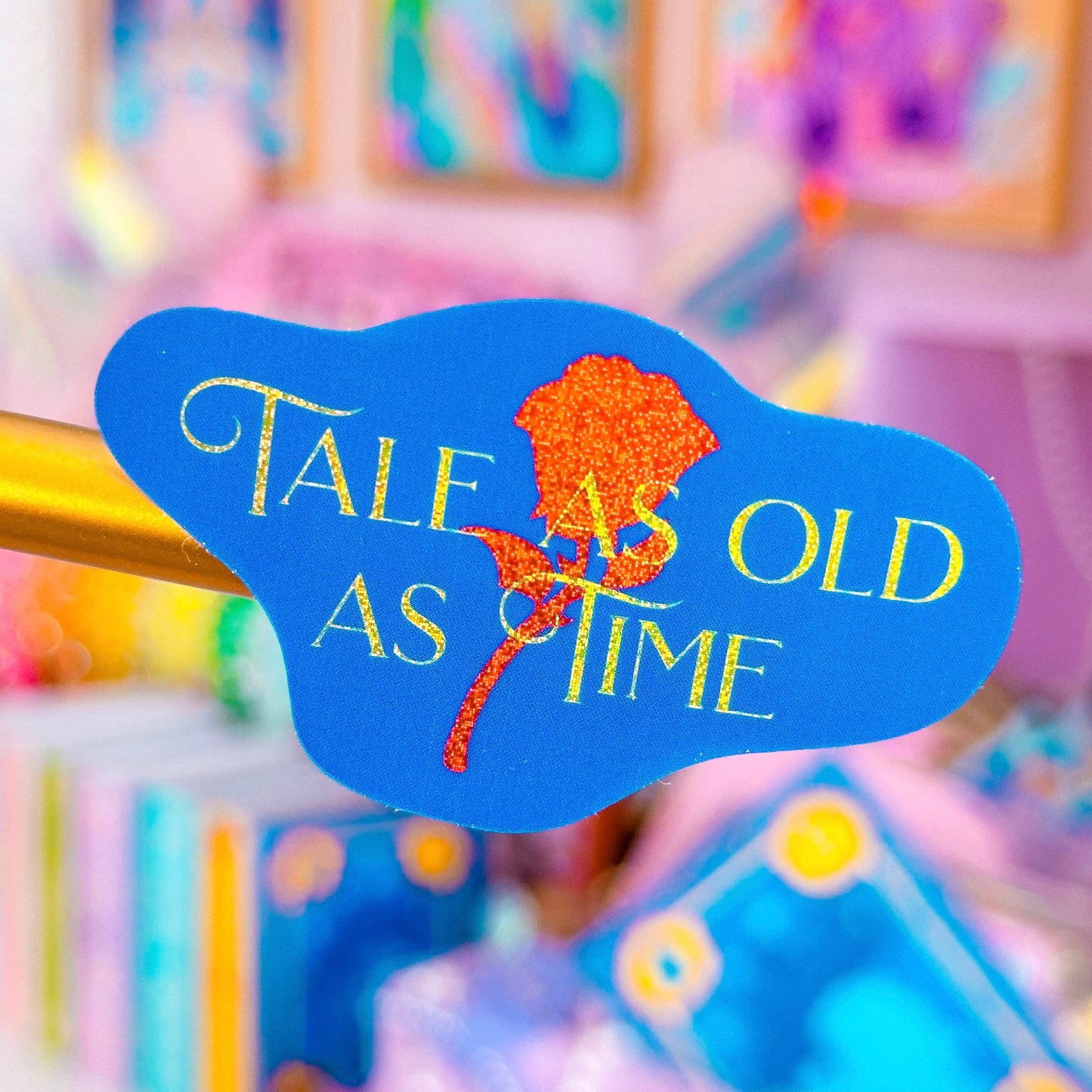 Waterproof Sticker - (Belle)Tale As Old As Time