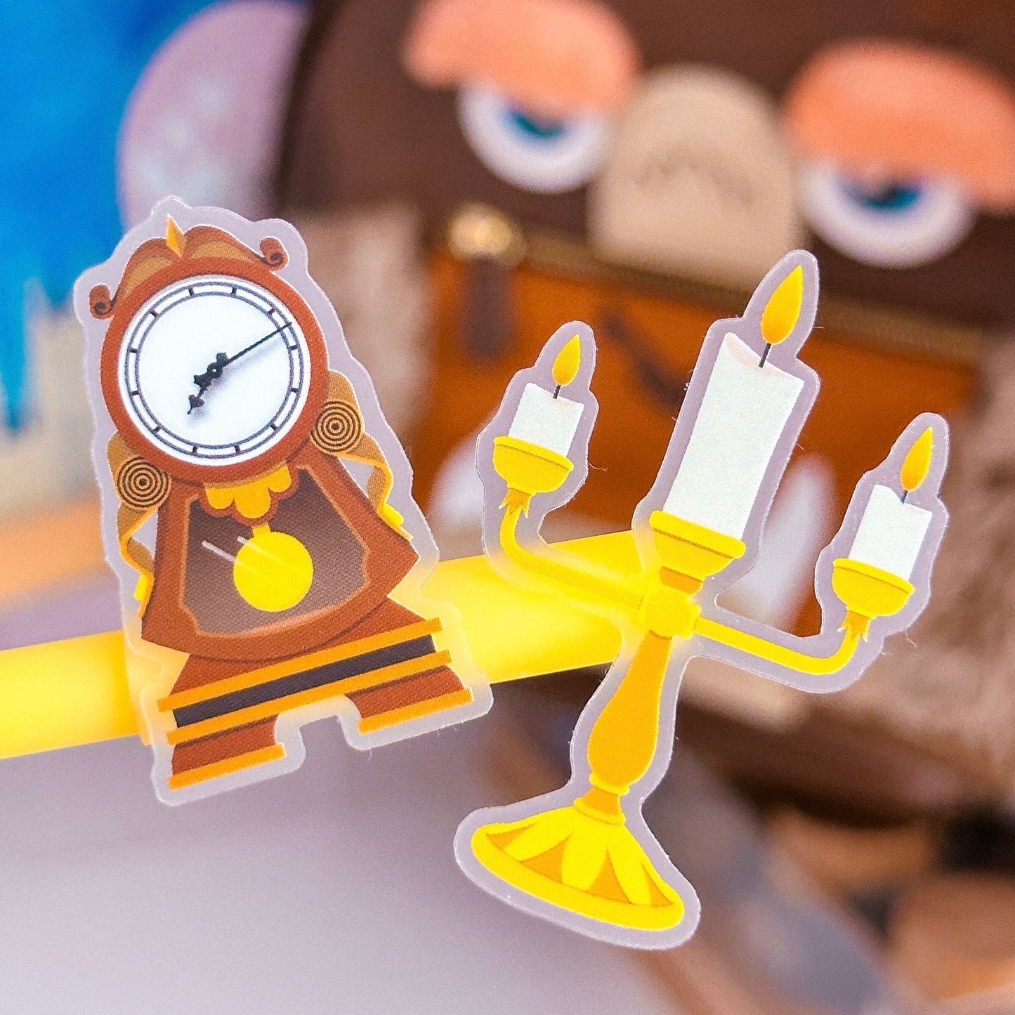 Waterproof Sticker - (Belle) Castle Friends (Antiques)