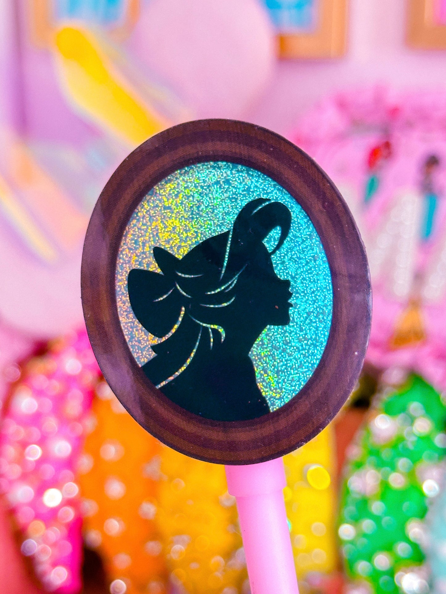 Waterproof Sticker - (Ariel) Princess Profile
