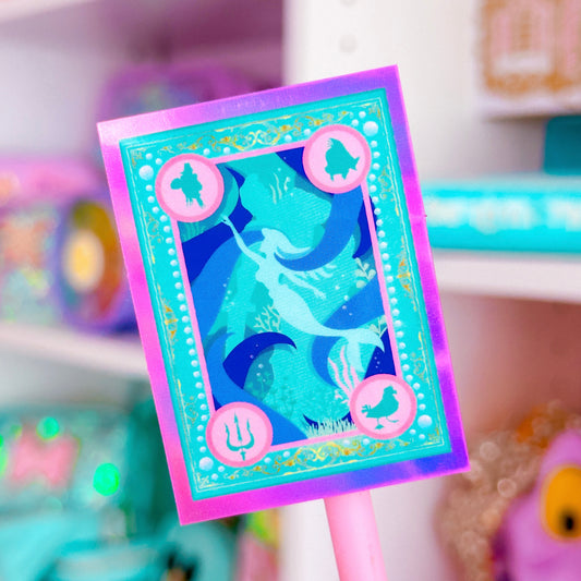 Waterproof Sticker - (Ariel) Book Cover