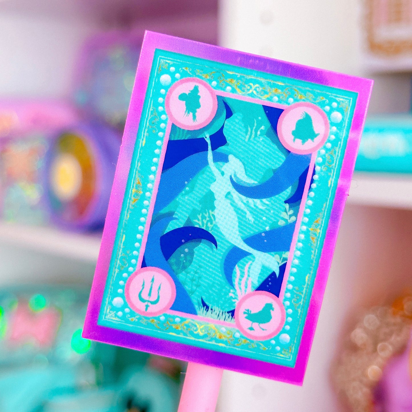 Waterproof Sticker - (Ariel) Book Cover