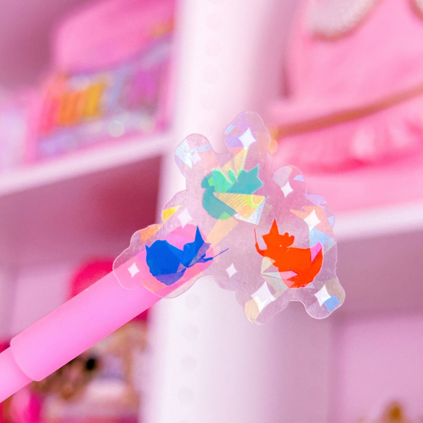Waterproof Sticker - (Aurora) 3 Mini Fairies