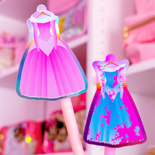Waterproof Sticker - (Aurora) Dresses
