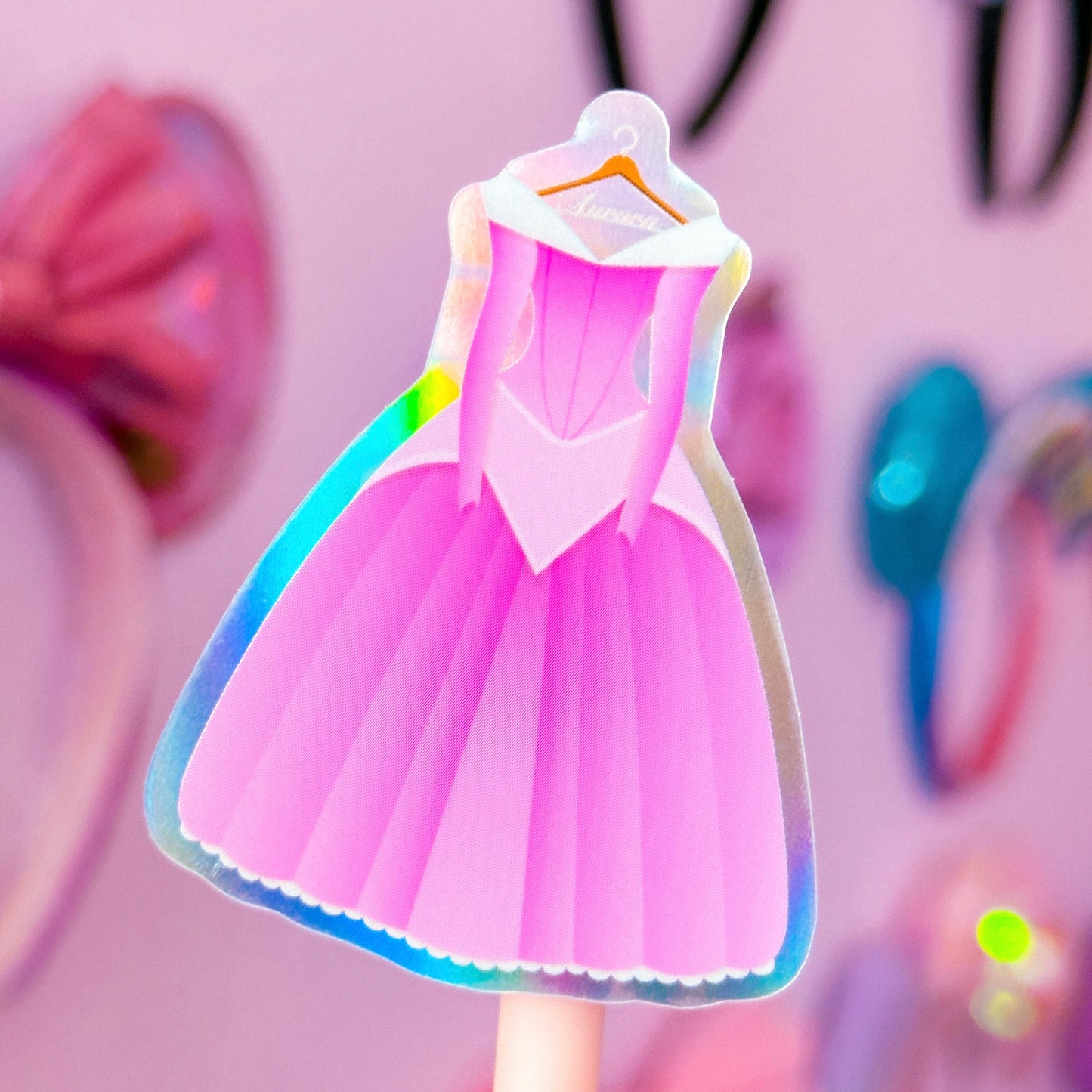 Waterproof Sticker - (Aurora) Dresses