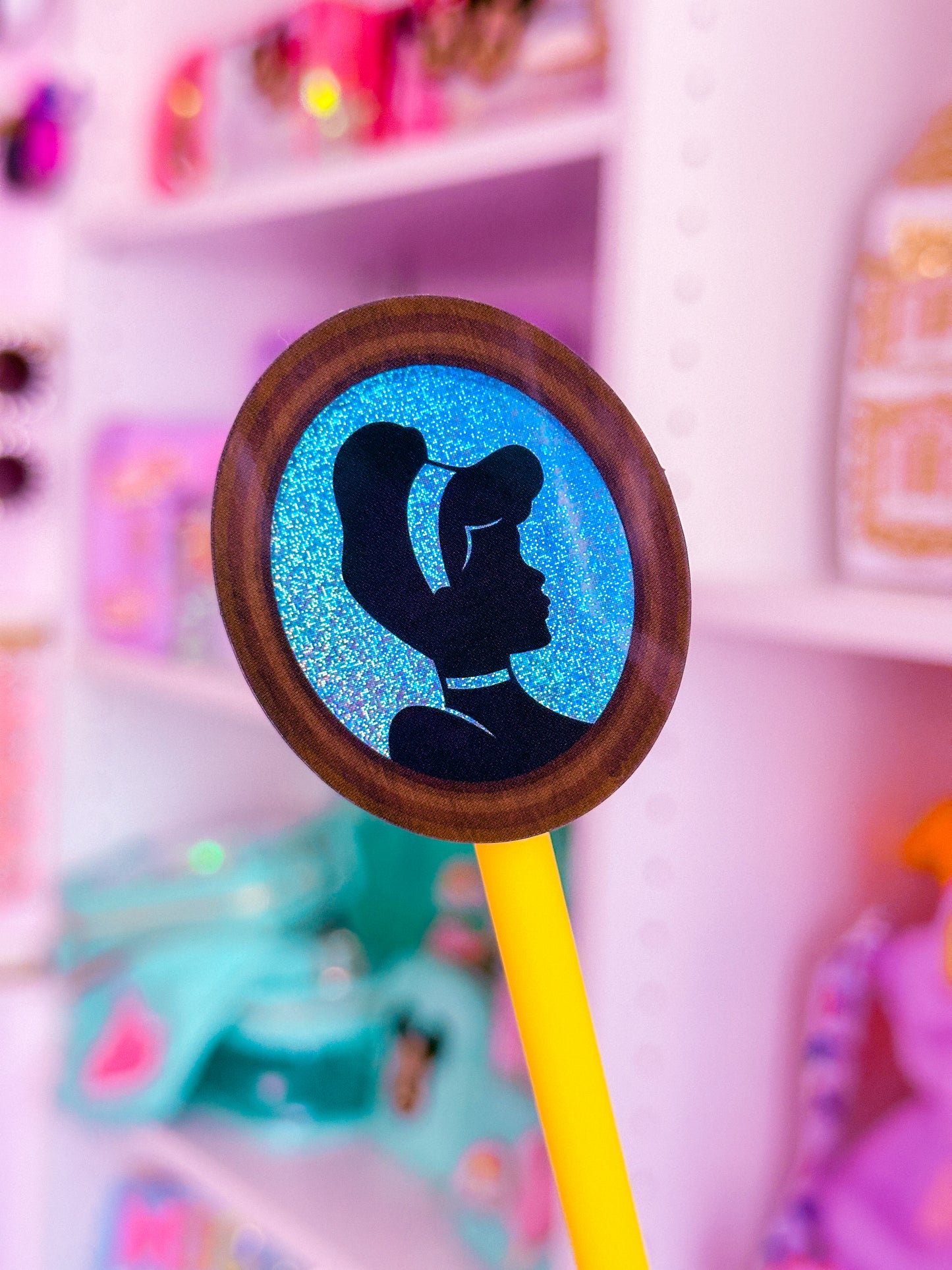 Waterproof Sticker - (Cinderella) Princess Profile