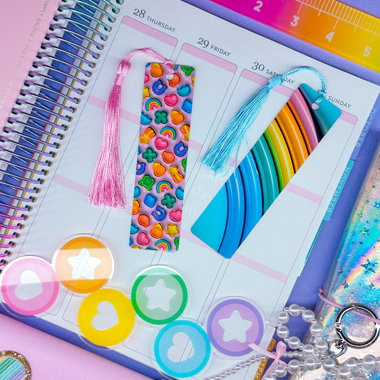 Metal Bookmark - 3D Lucky