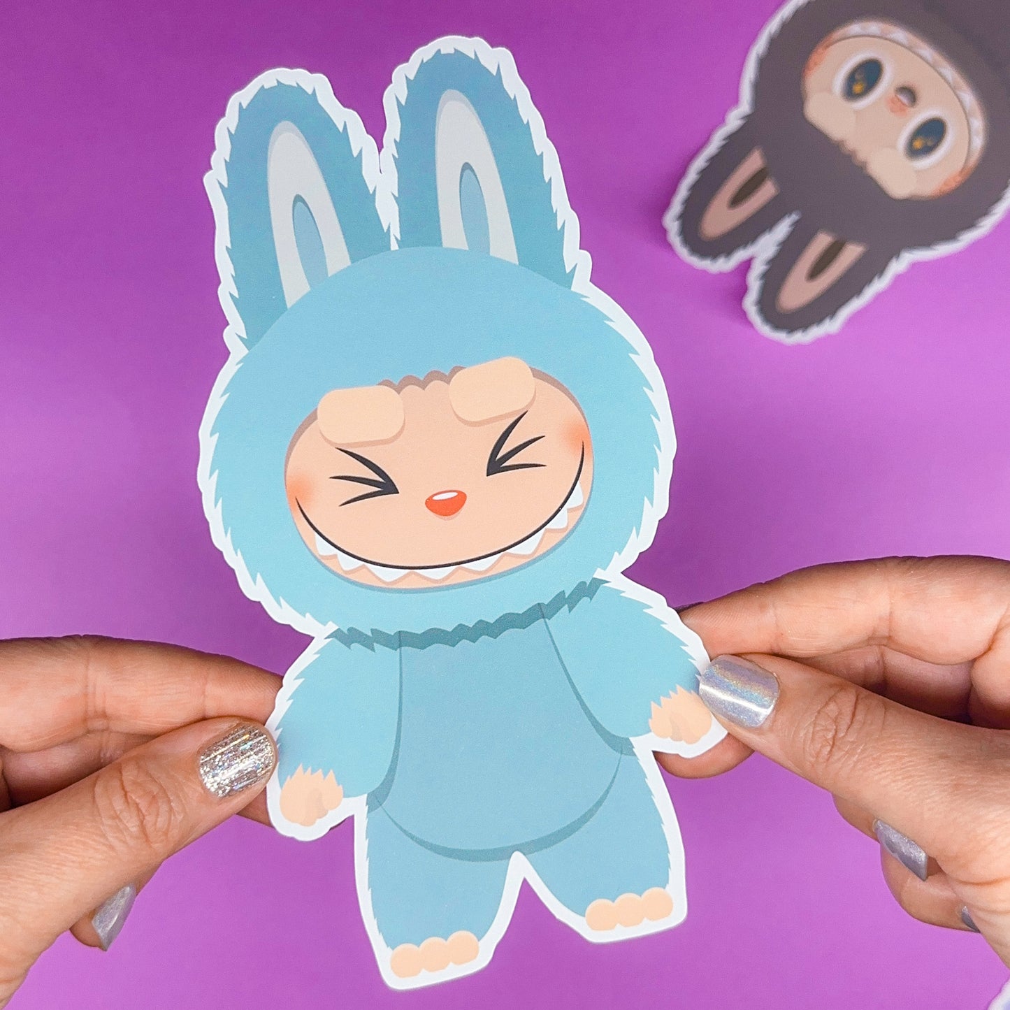 XL PAPER Journal STICKER - Lil' Rainbow Bubus