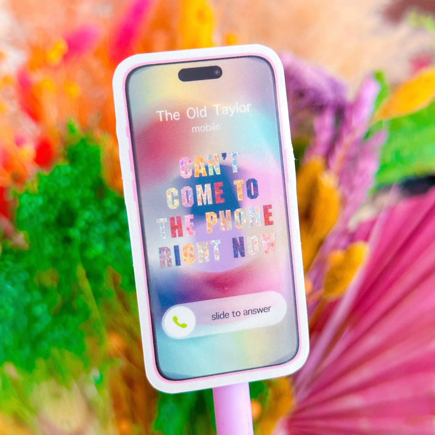 Waterproof Sticker - Old Taylor Cellphone