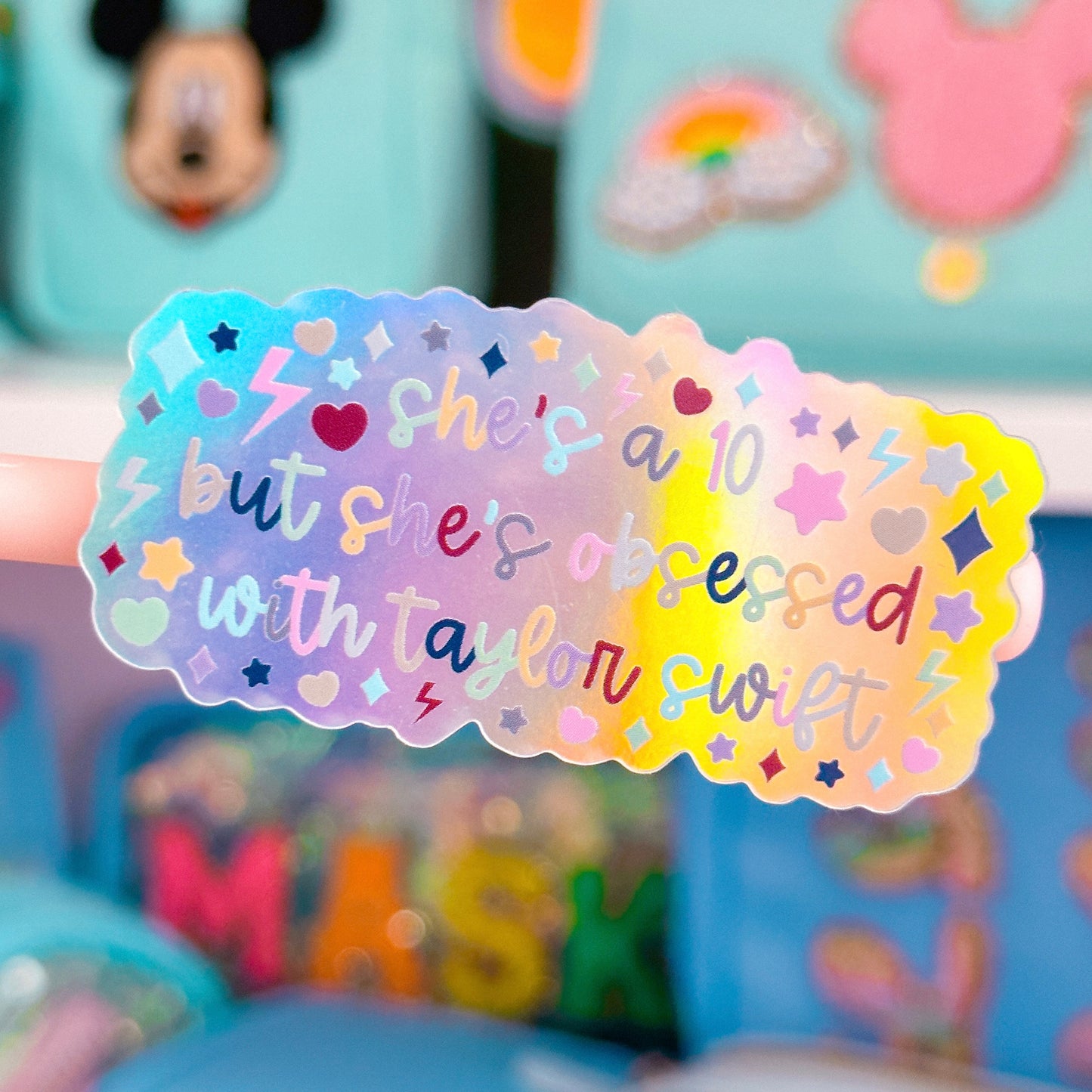 Waterproof Sticker - T.S. Obsessed