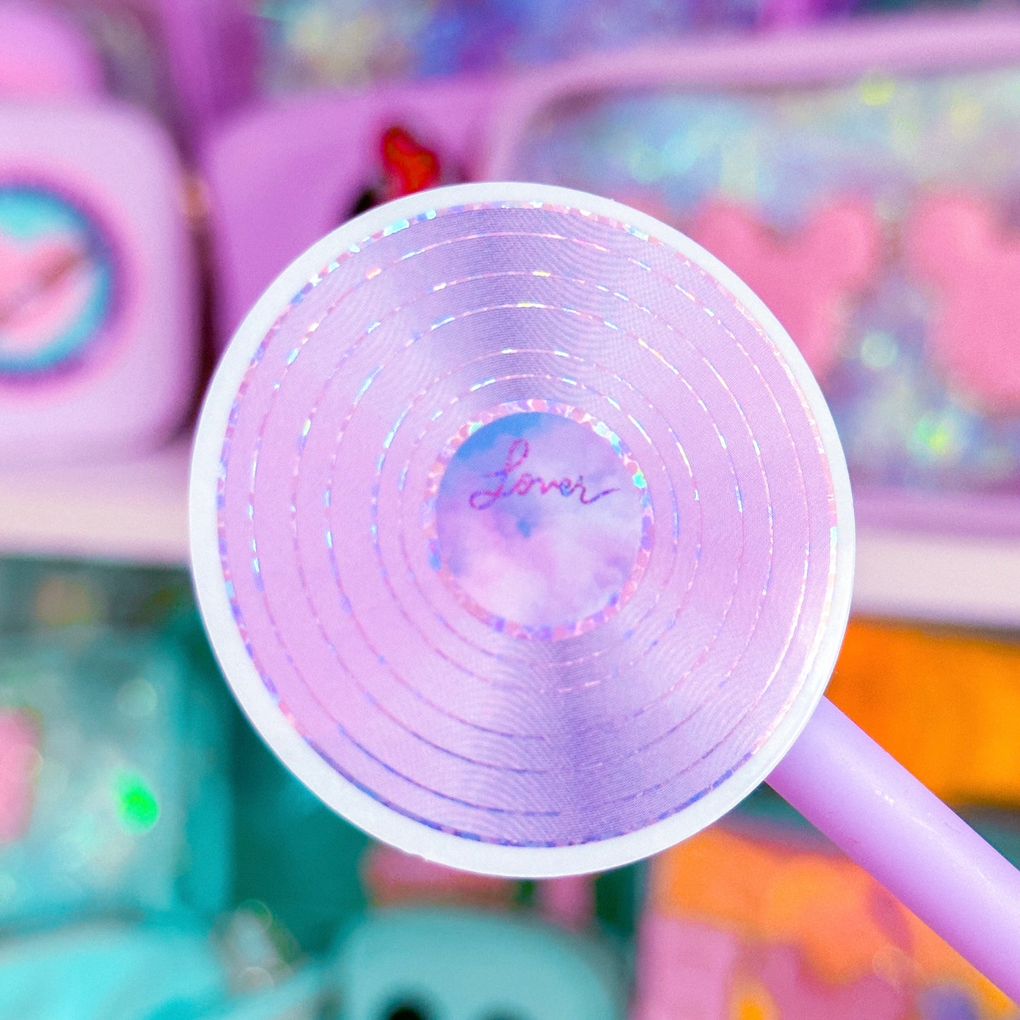 Waterproof Sticker - Vinyl Record