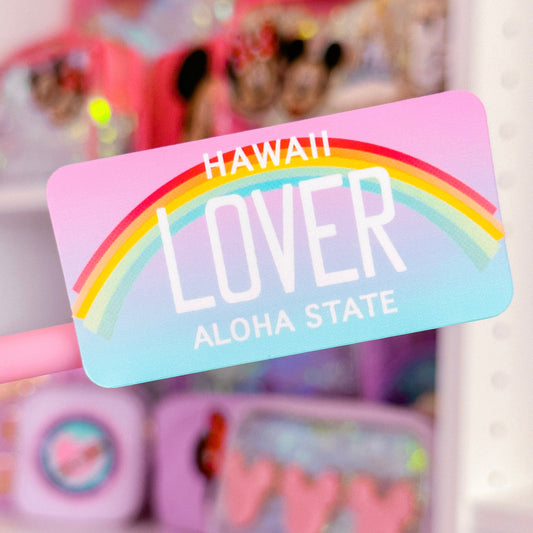 Waterproof Sticker - LVR Car License Plate