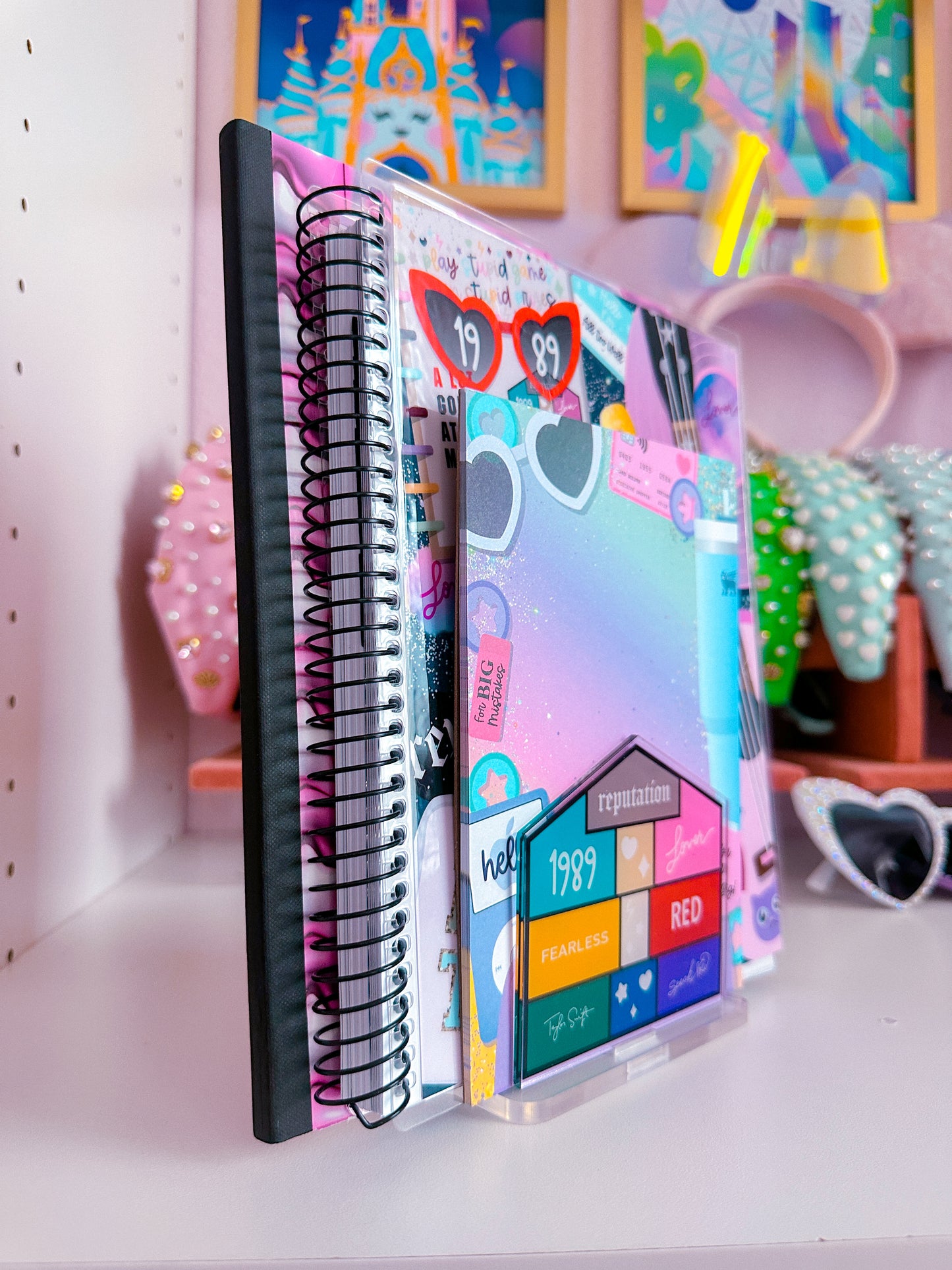 Acrylic Sticky Note Holder - LOVER HOUSE
