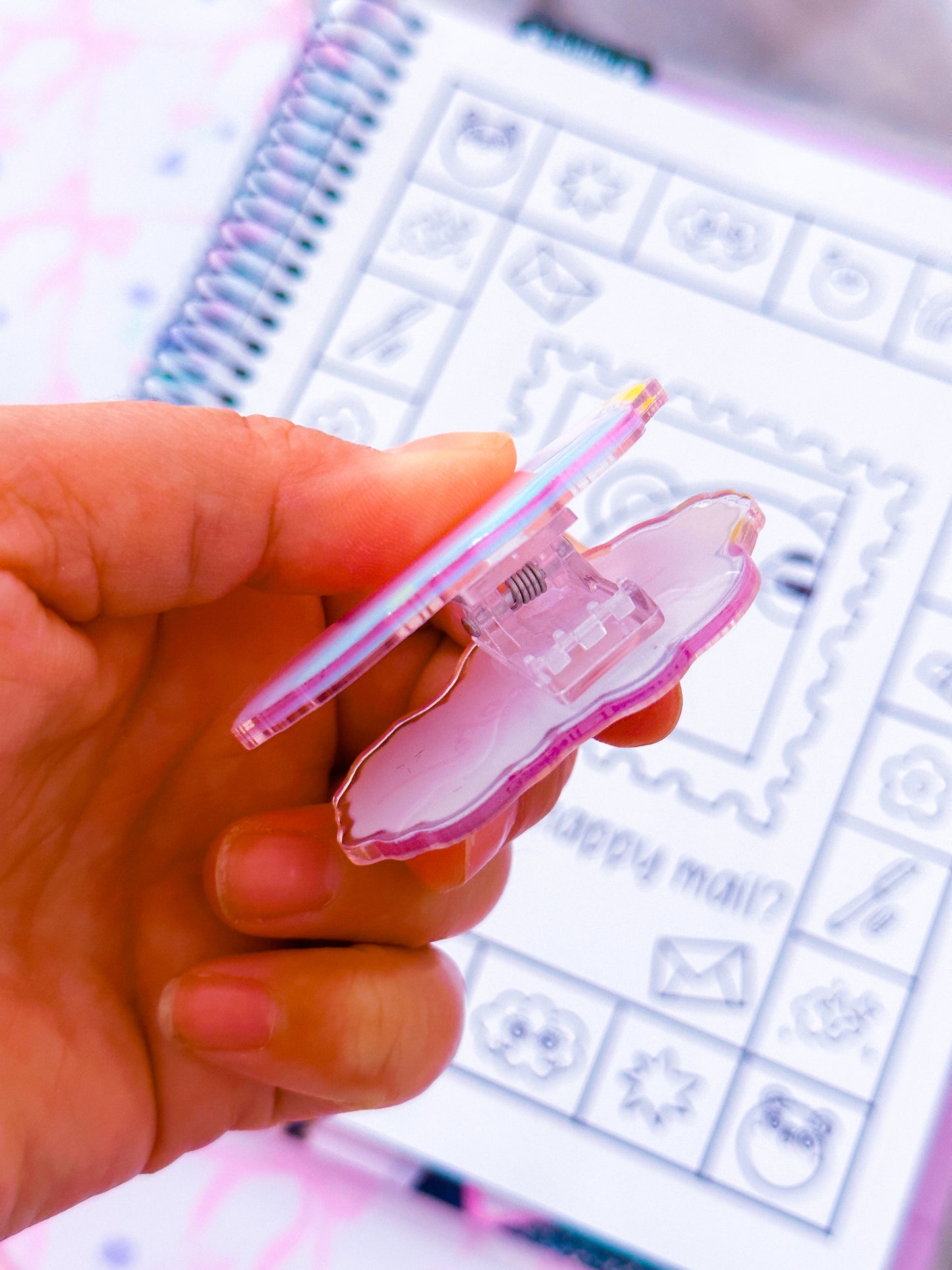 Mini Acrylic Clip - ERAS