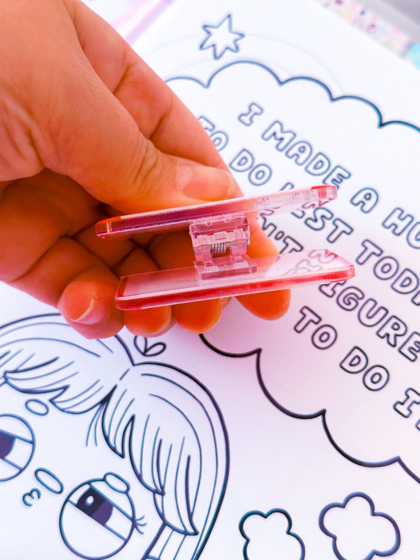 Mini Acrylic Clip - ERAS