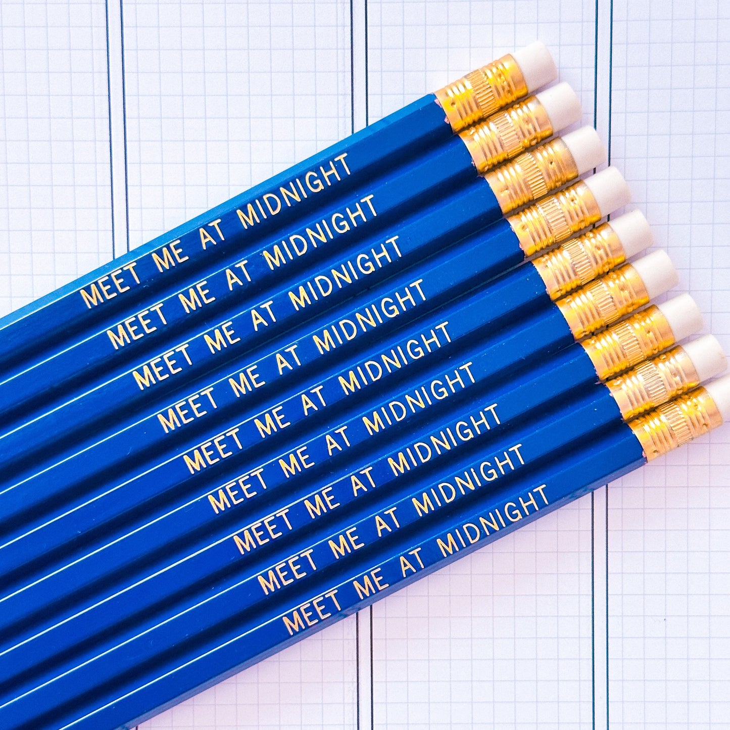 Personalized Pencils - Gold Stamped Swiftie Version