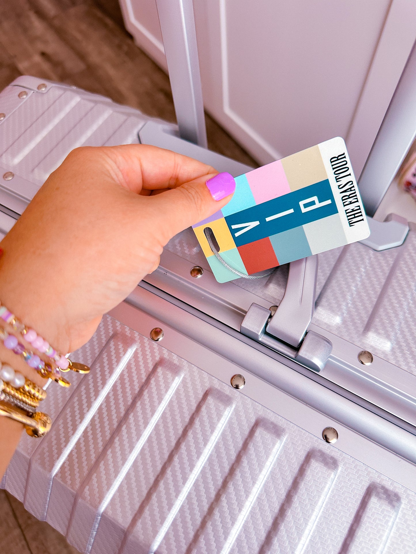 Decorative Aluminum Luggage Tag - ERAS VIP