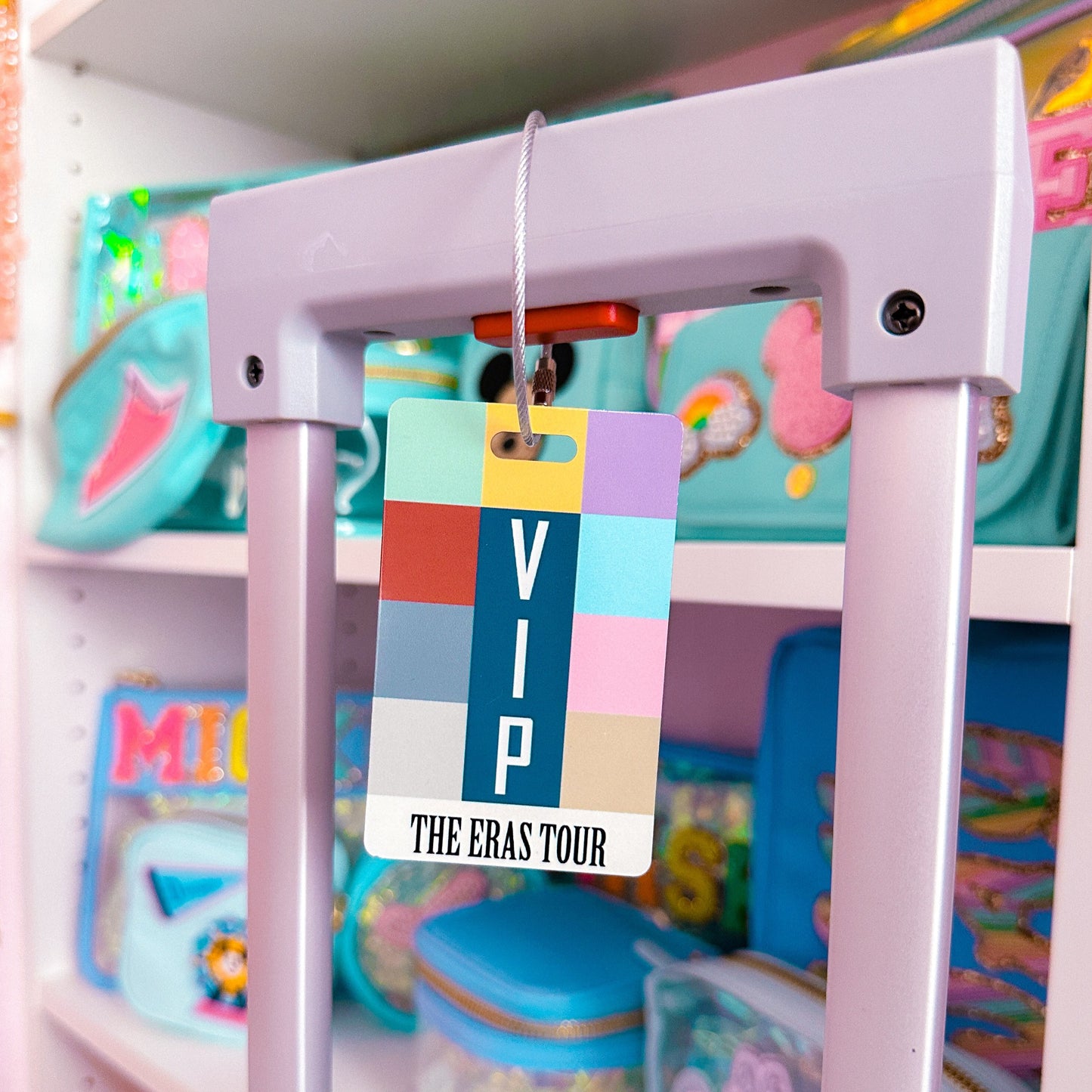 Decorative Aluminum Luggage Tag - ERAS VIP