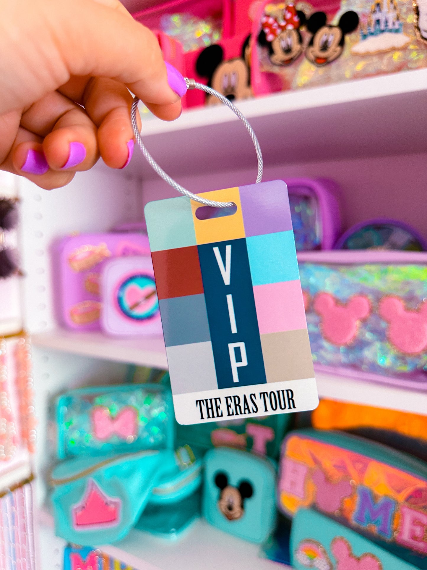 Decorative Aluminum Luggage Tag - ERAS VIP
