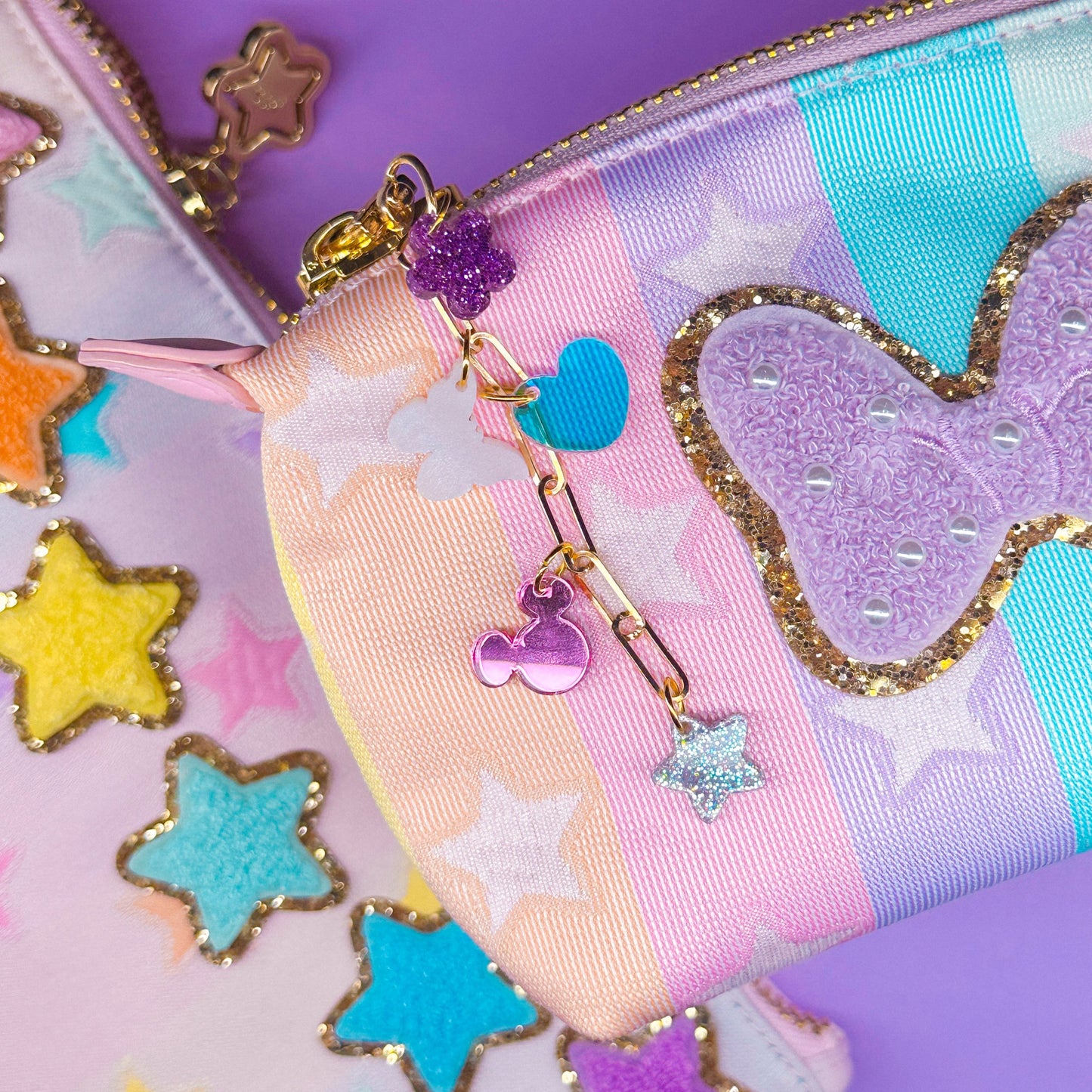 Zipper Pull & Acrylic Charms - Tabitha's Birthday Collection