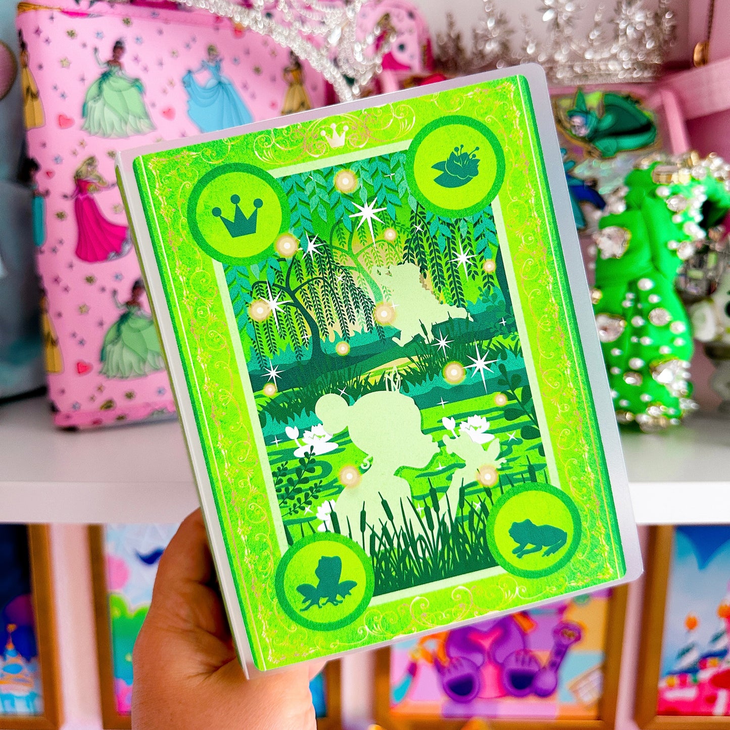 4x6 Sticker / Photo Album - Storybook Cover (Tiana)