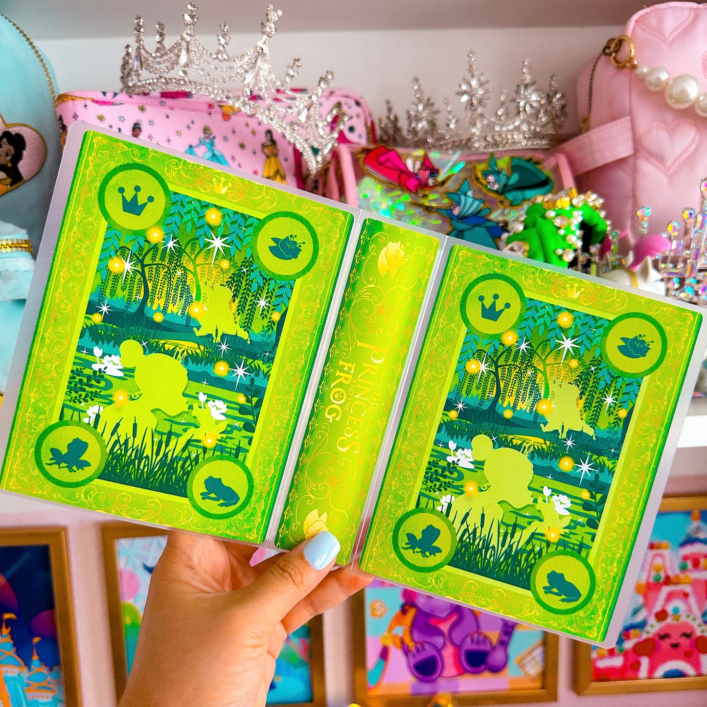 4x6 Sticker / Photo Album - Storybook Cover (Tiana)